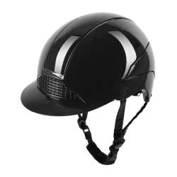 Capacete de equitação Swing H24 glossy Preto brilhante