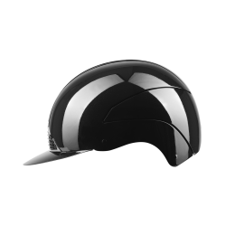 Capacete de equitação Swing H24 glossy Preto brilhante
