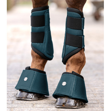 Guetres de dressage Waldhausen Comfort Fit Azul petróleo Guetres de dressage Waldhausen Comfort Fit Azul petróleo