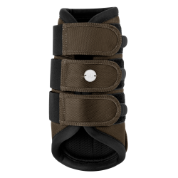 Guetres de dressage Waldhausen Comfort Fit Castanho verde