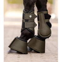 Guetres de dressage Waldhausen Comfort Fit Castanho verde Guetres de dressage Waldhausen Comfort Fit Castanho verde