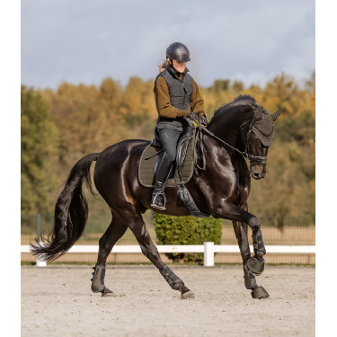 Guetres de dressage Waldhausen Comfort Fit Castanho verde