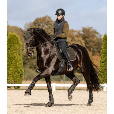 Guetres de dressage Waldhausen Comfort Fit Castanho verde