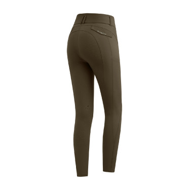 Calças de equitação ELT Comfort Ride Glam mulher Castanho verde Calças de equitação ELT Comfort Ride Glam mulher Castanho verde