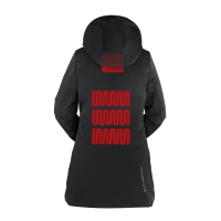 Parka aquecida ELT Comfort Heart Preto