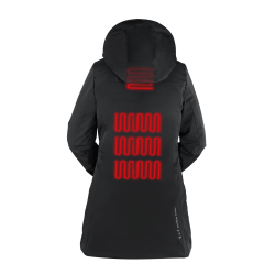 Parka aquecida ELT Comfort Heart Preto Parka aquecida ELT Comfort Heart Preto