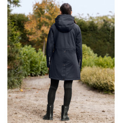 Parka técnica de equitação ELT Ava infantil Azul profundo