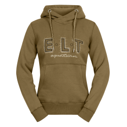 Sweat com capuz ELT Rio para mulher Verde cáqui