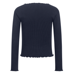 Camiseta ELT de manga comprida Lucky Merle infantil Azul profundo