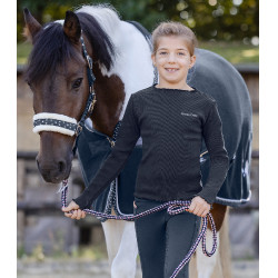 Camiseta ELT de manga comprida Lucky Merle infantil Azul profundo