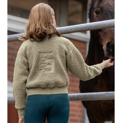 Casaco polar ELT Teddy Alba criança Cinzento-bege