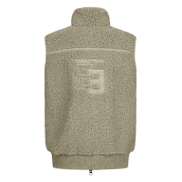 Colete sem mangas ELT polar Teddy Alma infantil Cinzento-bege