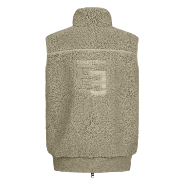 Colete sem mangas ELT polar Teddy Alma infantil Cinzento-bege