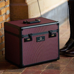 Caixa de escovagem Imperial Riding Shiny Figue Violeta