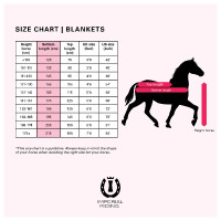 Cobertura de paddock Imperial Riding Super-dry 200gr Vermelho