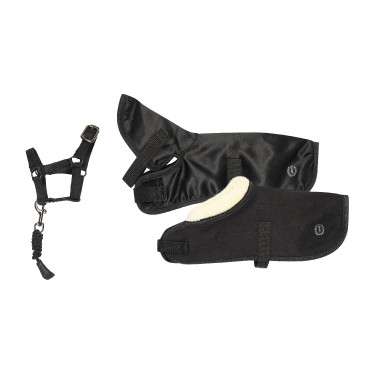 Conjunto de brinquedos de estábulo Imperial Riding Pequeno Glitter preto Conjunto de brinquedos de estábulo Imperial Riding Pequeno Glitter preto