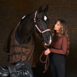 Caveção Imperial Riding Sparkle Bronze Castanho