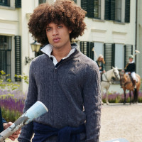 Pulôver HV Polo Dan homem Pedra Cinzento