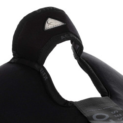 Amortecedor de memória de forma pad Piuma Acavallo Preto / branco