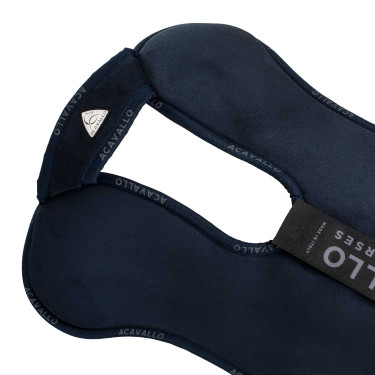 Amortecedor de memória de forma pad Piuma Acavallo Azul / natural