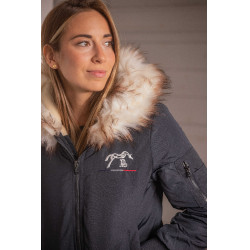 Bombers Pénélope Lyon Brilho marinho Azul