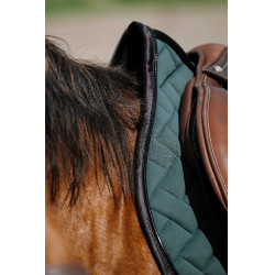 Almofada de sela Equithème Impulsion Verde