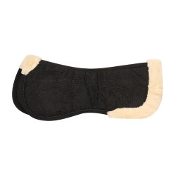Amortecedor de dorso Imperial Riding Suede Pêlo Preto Amortecedor de dorso Imperial Riding Suede Pêlo Preto
