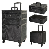 Caixa de limpeza Imperial Riding StackX Deluxe Preto