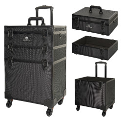 Caixa de limpeza Imperial Riding StackX Deluxe Preto