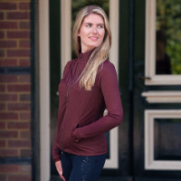 Cardigan Imperial Riding Amal feminino Figue Violeta Cardigan Imperial Riding Amal feminino Figue Violeta