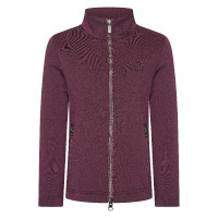 Cardigã Imperial Riding Carla infantil Figue Violeta