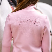 Cardigã Imperial Riding Carla infantil Figue Violeta