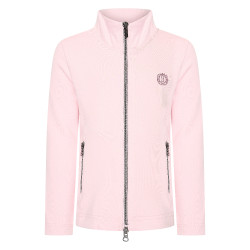 Cardigã Imperial Riding Carla infantil Algodão doce Rosa
