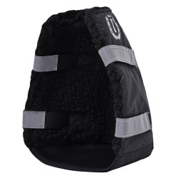 Aquecedor de biqueira para estribos Imperial Riding Luminous Preto Aquecedor de biqueira para estribos Imperial Riding Luminous Preto