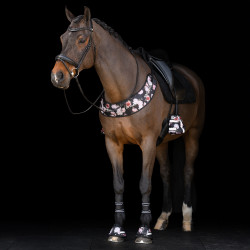 Protetores de dedos para estribos Imperial Riding Reflective, conjunto com 2 peças Estampa floral Motivos Protetores de dedos para estribos Imperial Riding Reflective, conjunto com 2 peças Estampa floral Motivos
