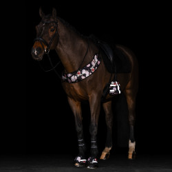 Protetores de dedos para estribos Imperial Riding Reflective, conjunto com 2 peças Estampa floral Motivos Protetores de dedos para estribos Imperial Riding Reflective, conjunto com 2 peças Estampa floral Motivos