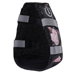 Protetores de dedos para estribos Imperial Riding Reflective, conjunto com 2 peças Estampa floral Motivos Protetores de dedos para estribos Imperial Riding Reflective, conjunto com 2 peças Estampa floral Motivos