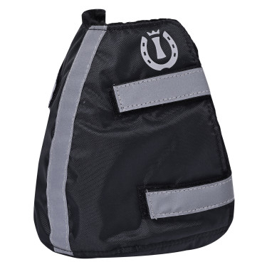 Protetores de dedos para estribos Imperial Riding Reflective, conjunto com 2 peças Preto Protetores de dedos para estribos Imperial Riding Reflective, conjunto com 2 peças Preto