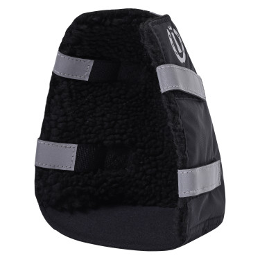 Protetores de dedos para estribos Imperial Riding Reflective, conjunto com 2 peças Preto Protetores de dedos para estribos Imperial Riding Reflective, conjunto com 2 peças Preto