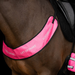 Peitoral Imperial Riding Reflective Rosa