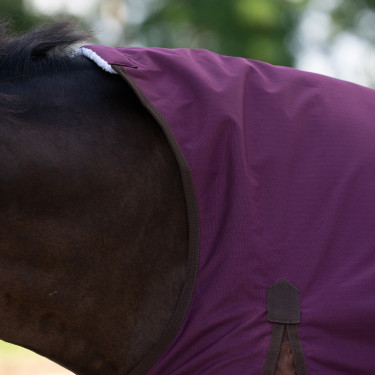 Cobertura de exterior Imperial Riding Customized High Neck 200g Bordô / castanho-claro Cobertura de exterior Imperial Riding Customized High Neck 200g Bordô / castanho-claro