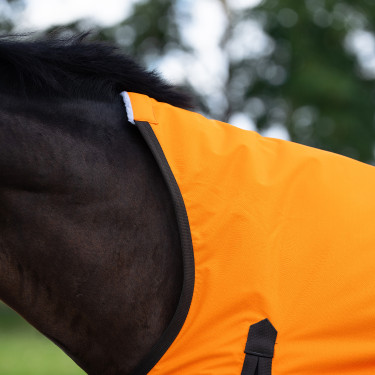 Manta de exterior Imperial Riding Customized High Neck polar Laranja / castanho escuro Multicolor