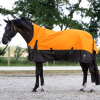 Manta de exterior Imperial Riding Customized High Neck polar Laranja / castanho escuro