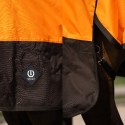 Capa de exterior Imperial Riding Customized sem pescoço Summer Laranja / castanho escuro