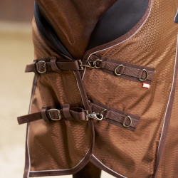 Manta de paddock Imperial Riding Super-proof 100 g Bronze Castanho