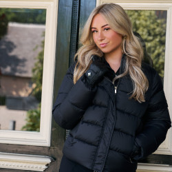 Casaco acolchoado Imperial Riding Belle mulher Preto