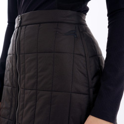 Saia acolchoada Euro-Star Amber feminina Preto