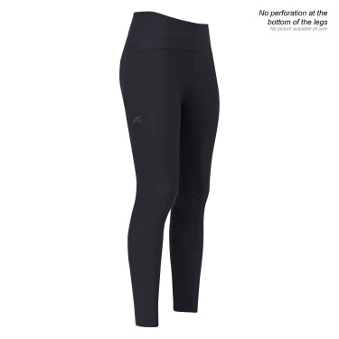 Legging de equitação Euro-Star Empower winter FullGrip feminino Preto