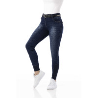 Jeans feminino Equithème Texas Branco Jeans feminino Equithème Texas Branco