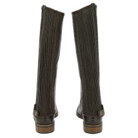 Mini-perneiras Equithème couro Preto